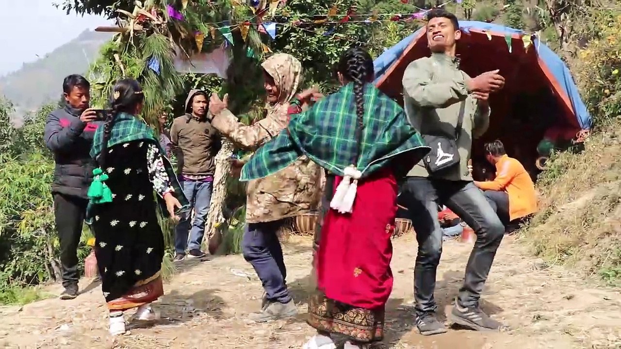 Dance in Panchebaja | Marriage in Nepal | Fun in Nepalese Wedding |