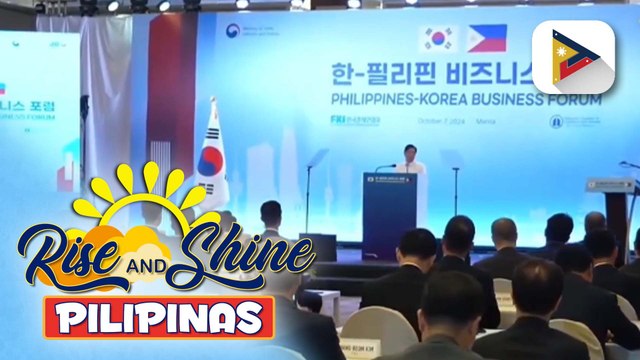 PBBM at SoKor Pres. Yoon Suk Yeol, dumalo sa Philippines-Republic of Korea business forum;