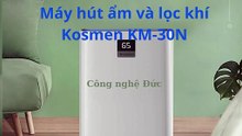 Máy hút ẩm KOSMEN KM-30N (kiêm lọc khí)