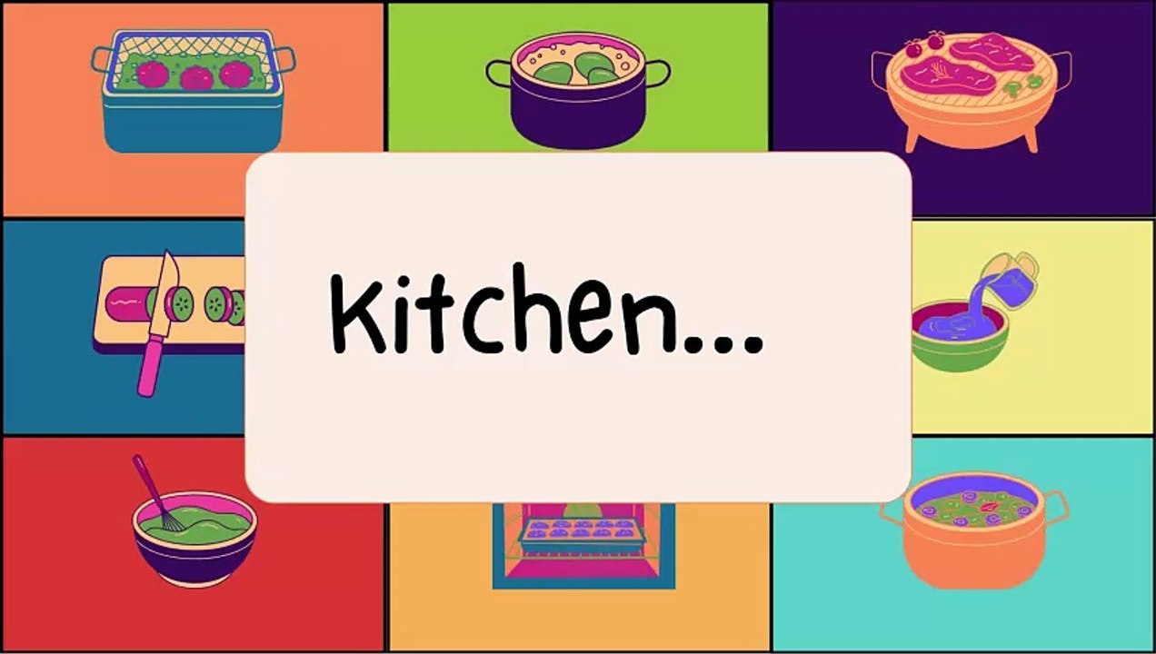 Lesson 3 - Kitchen Words