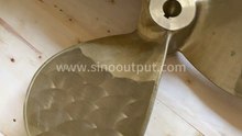 Sinooutput bronze CU1 3 blades marine propeller diameter 790mm weight 43kg.