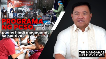 Programa ng PCSO, paano hindi magagamit sa politika? | The Mangahas Interviews