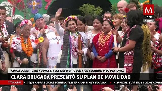 En CdMx, Clara Brugada presenta 'Plan de Movilidad'; habrá nuevas líneas de Metrobús