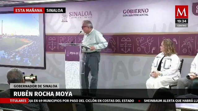 Sinaloa no está dentro de los estados más violentos : Gobernador Rubén Rocha Moya