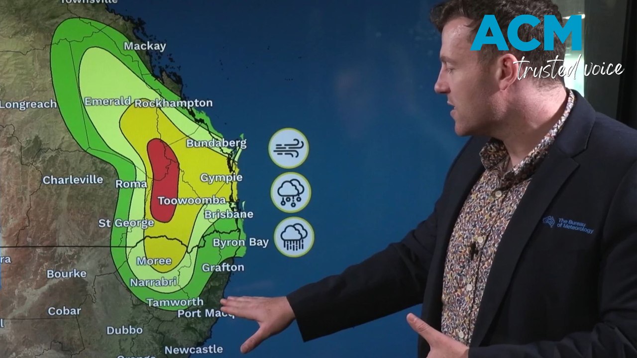 Thunderstorms bringing damaging rain, hail