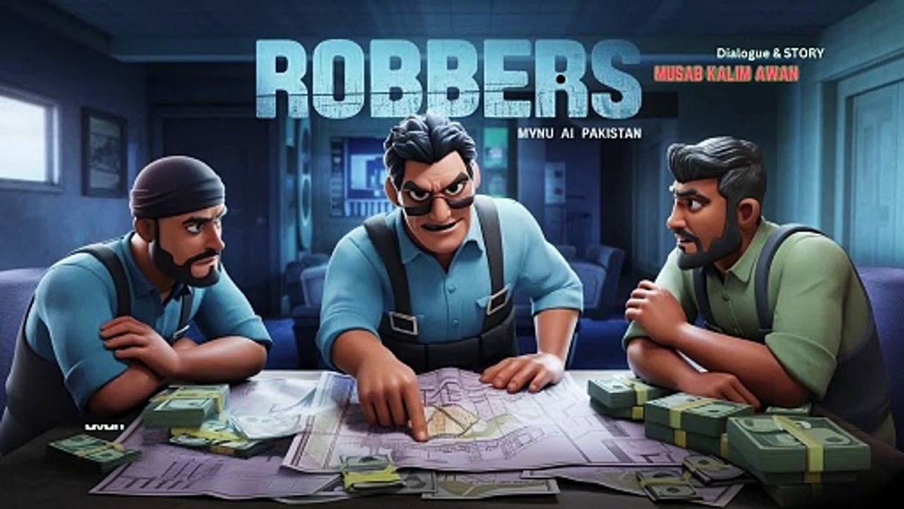 bank rob movie ai trailer mymu ai pakistan #ai #film #traile