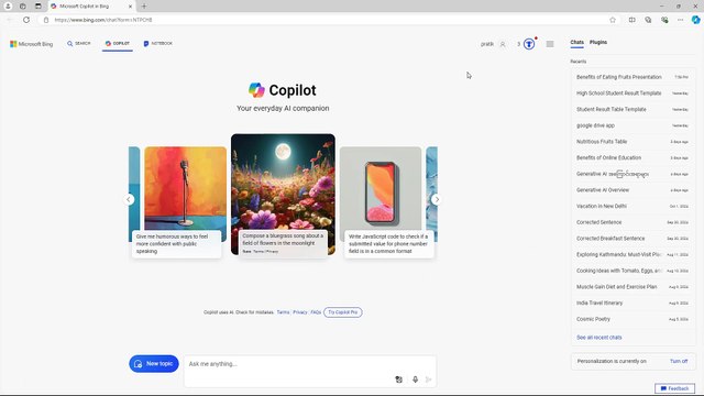 Microsoft Copilot Course Section 12 Generating PowerPoint Slides