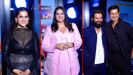 Raat Jawaan Hai की स्क्रीनिंग पर उत्साहित नजर आए Priya Bapat, Barun Sobti और Anjali Anand