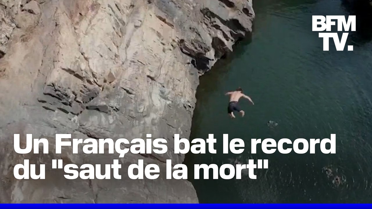 Un Français bat le record du monde du "saut de la mort"