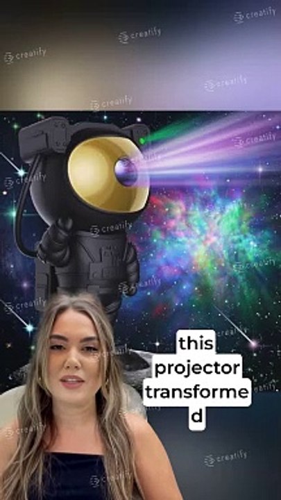 SFOUR Star Projector,Galaxy Night Light,Astronaut Starry Nebula Ceiling LED Lamp with Timer and Remote, Gift for Kids Adults for Bedroom, Birthdays,Christmas, Valentine's Day.(Black Gold)