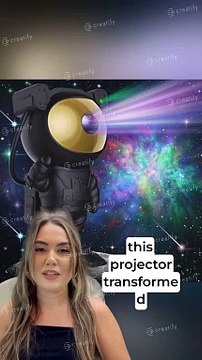 SFOUR Star Projector,Galaxy Night Light,Astronaut Starry Nebula Ceiling LED Lamp with Timer and Remote, Gift for Kids Adults for Bedroom, Birthdays,Christmas, Valentine's Day.(Black Gold)