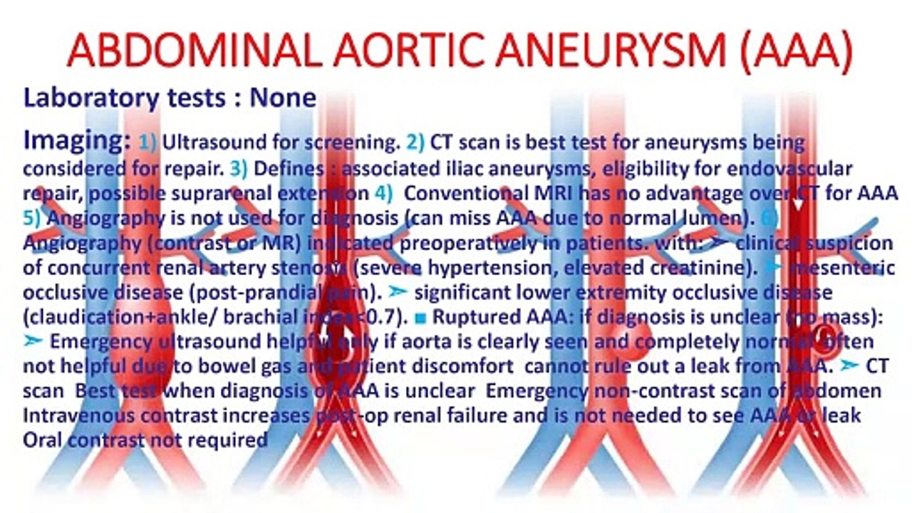 ABDOMINAL AORTIC ANEURYSM (AAA)