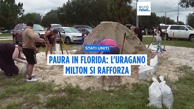 Allarme in Florida: l'uragano Milton raggiunge la Categoria 5, ordinata evacuazione residenti