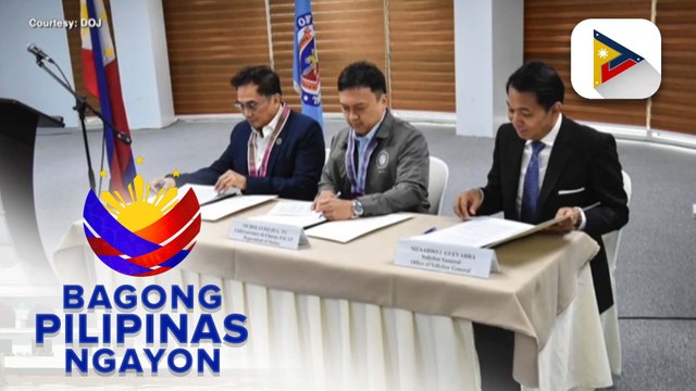 Panayam kay DOJ Usec. Margarita Gutierrez kaugnay ng nilagdaang kasunduan laban sa human trafficking