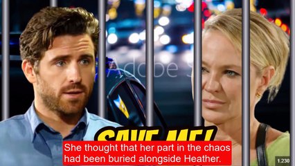 Y&R Sharon begs Chance to keep it a secret - she's Heather's killer and doesn't want to go to jail(1)