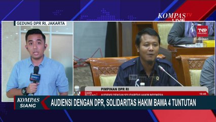 Audiensi Dengan DPR Buntut Cuti Massal, Solidaritas Hakim Indonesia Bawa 4 Tuntutan