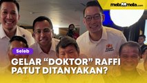 Duh! Gelar Honoris Causa Raffi Ahmad Dicurigai Demi dapat Jabatan Jadi Waketum Kadin