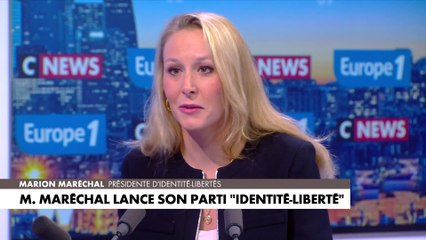 Marion Maréchal : «Je veux que le camp national gagne»