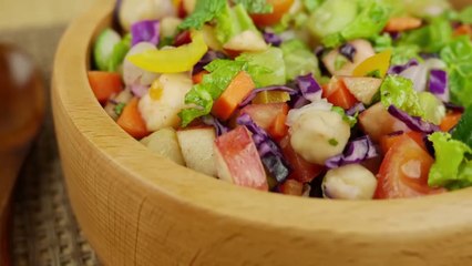 Fusion Salad Recipe and dressing recipe by Food Fusion