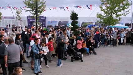 Kitap Fuarı'nda, Filistin için ''Özgürlük Dansı''
