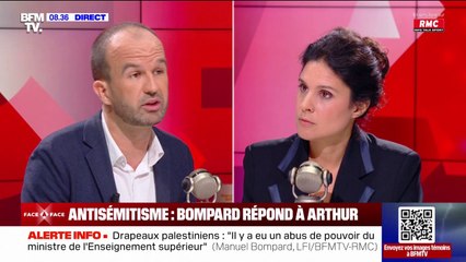 Descargar video: “Il n’y a jamais eu aucun propos de haine”: Manuel Bompard (LFI) répond à Arthur qui reprochait aux insoumis de “mettre de l’huile sur le feu”