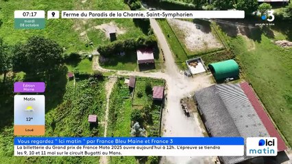 08/10/2024 - ICI Matin France Bleu Maine en vidéo