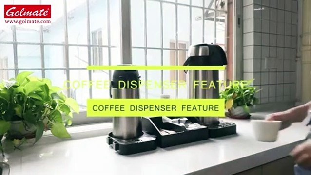 3liter 5liter Stainless Steel Thermos Vacuum Insulated Airpot Coffee Dispenser with Drip Tray