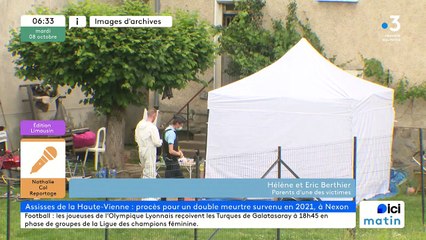 08/10/2024 - ICI Matin France Bleu Limousin en vidéo