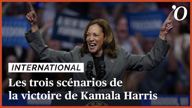 Présidentielle américaine: les trois scénarios de la victoire de Kamala Harris