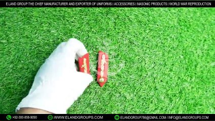 Military Gorget Patches, Military Gorget Epaulette