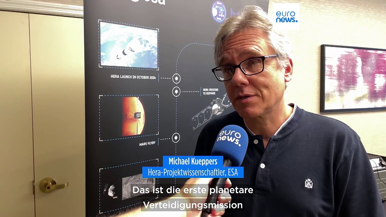 Zum Schutz der Erde: ESA startet Hera Mission