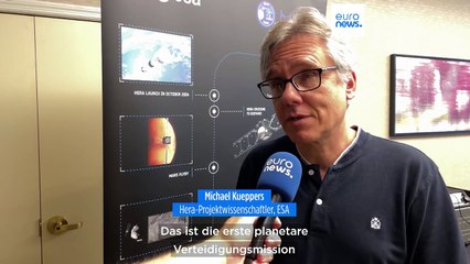 Zum Schutz der Erde: ESA startet Hera Mission