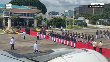 Marcos flies to Laos for Asean Summit