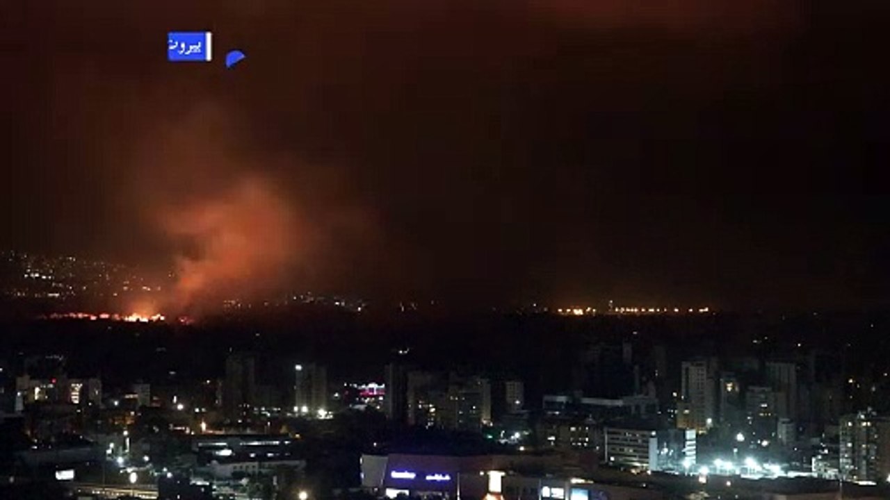 غارات إسرائيلية على الضاحية الجنوبية لبيروت