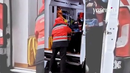 Sahibini zor zamanında yalnız bırakmak istemedi! "Vefalı dost"