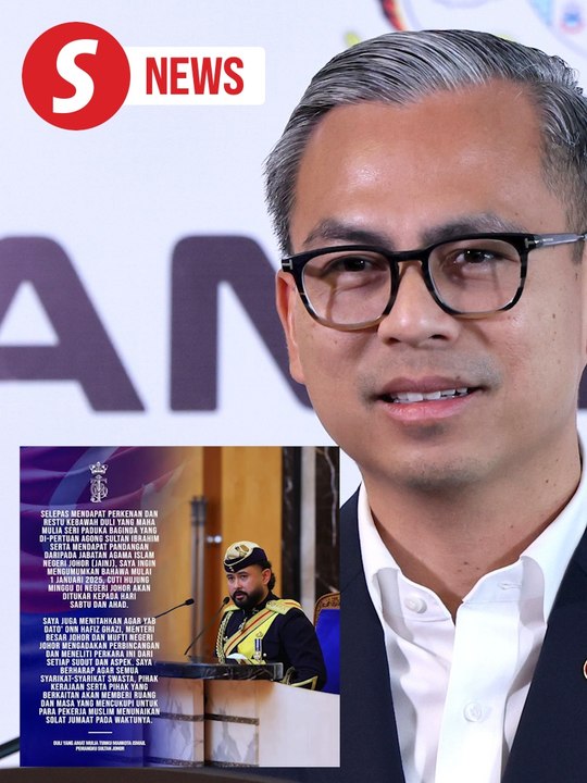 Coordination needed to ensure smooth transition, says Fahmi on Johor’s weekend change