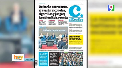 Titulares de prensa dominicana martes 08 de octubre 2024 | Hoy Mismo