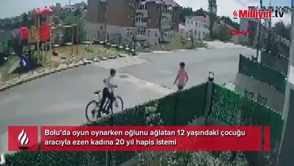 Oyun oynarken oğlunu ağlatan 12 yaşındaki çocuğu ezdi! Korkunç olayda karar