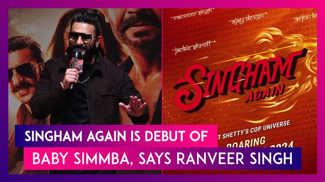 Ranveer Singh Says Singham Again Marks Debut Of Baby Simmba As Deepika Was Pregnant During Shoot