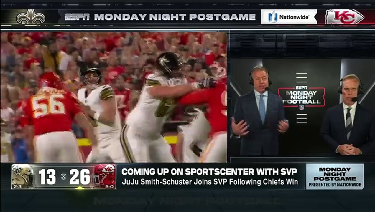 OUTSTANDING TEAM WIN for the Chiefs!  Troy Aikman _ Joe Buck react to KC's MNF win _ SC with SVP