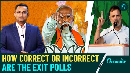 Descargar video: Exit Polls vs. Results: Insights into Their Accuracy and Surprising Trends in Haryana, J&K Elections