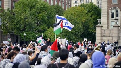 US: Divided Columbia students protest over Mideast conflict