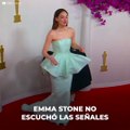 Emma Stone lo pensará dos veces la próxima vez.