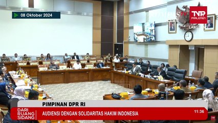 Kala Ketua PN Gorontalo Puji SBY dan Prabowo saat Audiensi dengan DPR Bahas Kesejahteraan Hakim