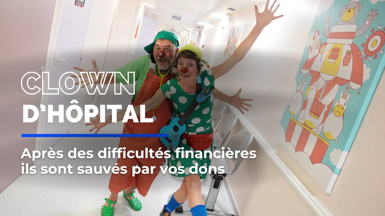 Ces clowns font rire les enfants malades à l'hôpital