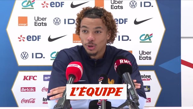 Ekitike : « J'ai hâte de rentrer dans la compétition » - Foot - Qualifs Euro U21 - Bleus
