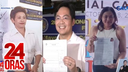 FPRRD at naging acting spokesperson niya na si Karlo Nograles, maghaharap sa mayoral race | 24 Oras