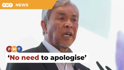 No need for PH to apologise to Umno, says Zahid