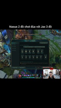 Nasus 2 đồ chơi đùa với Jax 3 đồ #nasus #jax #lienminhhuyenthoai #leagueoflegends