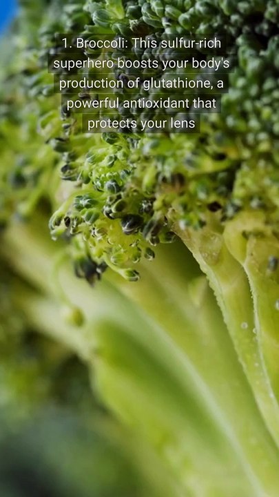 Eat These 3 Foods Daily to Keep Cataracts Away. #shorts.